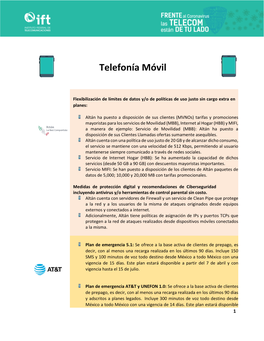 Telefonía Móvil