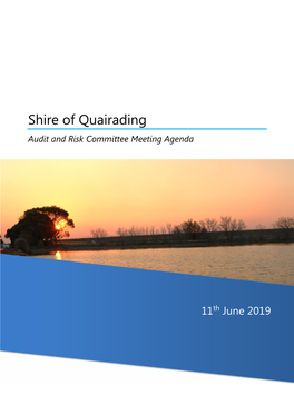 Audit & Risk Committee Agenda June 2019
