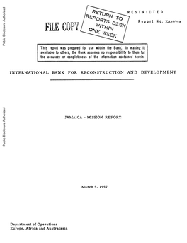 World Bank Document