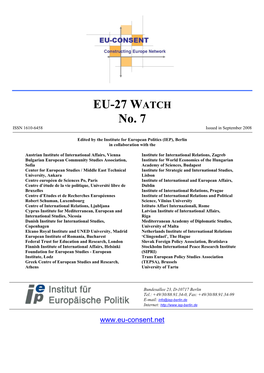 EU-27 WATCH No.7