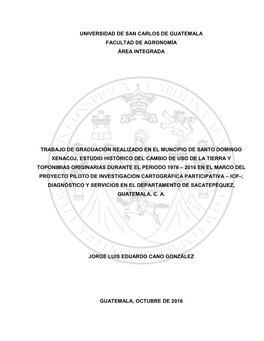 Documento De Graduación, Jorge Luis Eduardo Cano