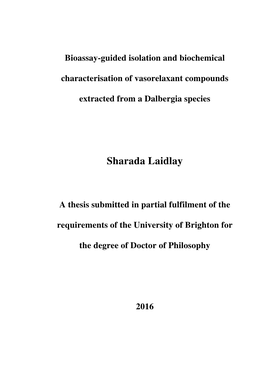 Sharada Laidlay