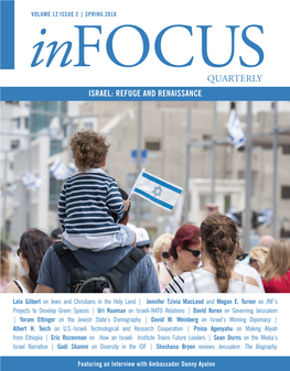 Infocusquarterly ISRAEL: REFUGE and RENAISSANCE