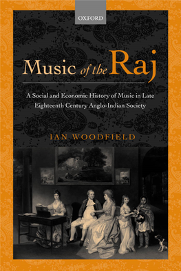 Music of the Raj : a Social and Economic History of Music in Late