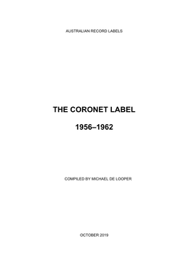 Coronet 1956-1962