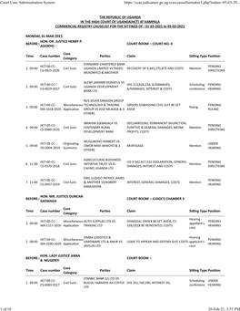 Court Case Administration System