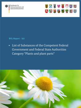 Plants and Plant Parts