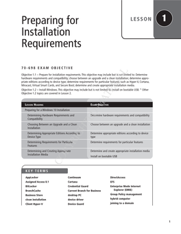 Preparing for Installation Requirements | 3