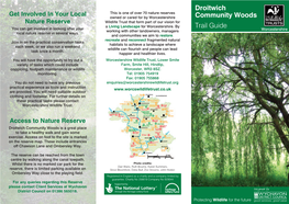 Droitwich Community Woods Trail Guide