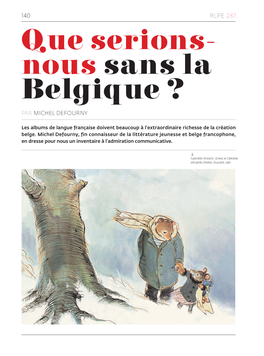 La Revue Des Livres Pour Enfants N° 287, Février 2016