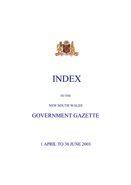 Government Gazette