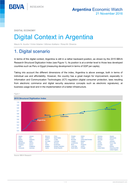 Digital Context in Argentina