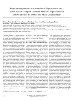 (Southern Mexico): Implications for the Evolution of the Iapetus and Rheic Oceans: Reply