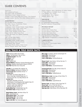 '06 Track Guide.Indd