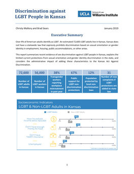 Discrimination Against LGBT People in Kansas