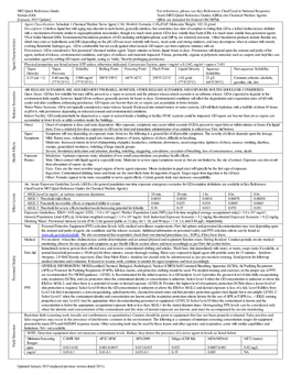 Soman (GD) Team (NRT) Quick Reference Guides (Qrgs) for Chemical Warfare Agents