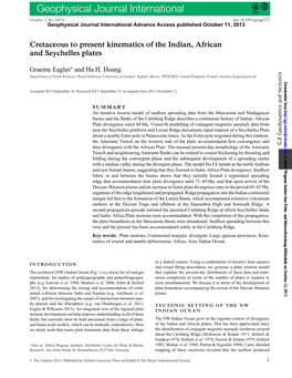 Geophysical Journal International