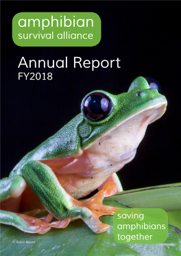 Amphibian Annual Report