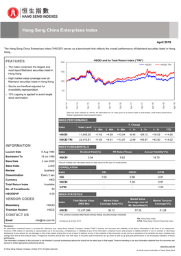 Hang Seng China Enterprises Index