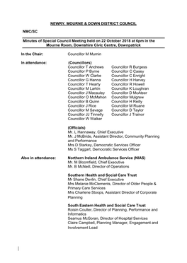 Newry, Mourne & Down District Council