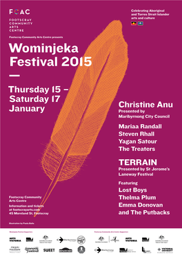 Wominjeka Festival 2015