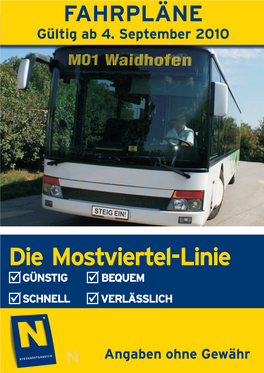 Die Mostviertel-Linie