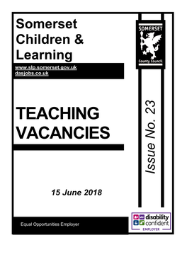 Teaching Vacancies