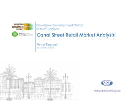Canal Street Retail Market Analysis
