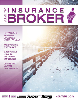 Atlantic Insurance Brokers Winter 2016