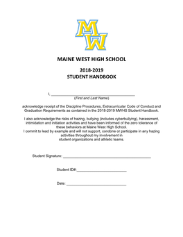 Maine West High School