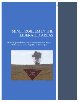 MINE PROBLEM in the LIBERATED AREAS | Ad-Hoc REPORT