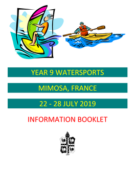 Year 9 Watersports Mimosa, France 22