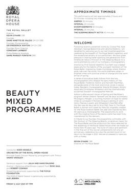 Beauty Mixed Programme