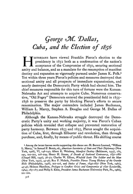 3Tic. T) Aliasy Cuba, and the Slection of 1856