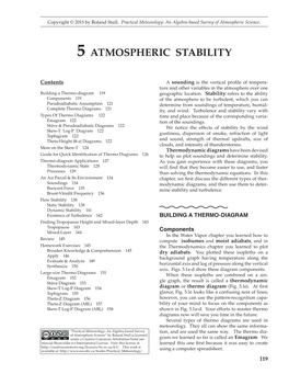 5 Atmospheric Stability