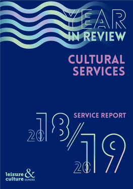Cultural Services Annual Report 2018