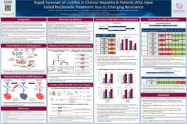 Rapid Turnover of Cccdna in Chronic Hepatitis B Patients Who Have