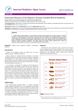 Irritable Bowel Syndrome