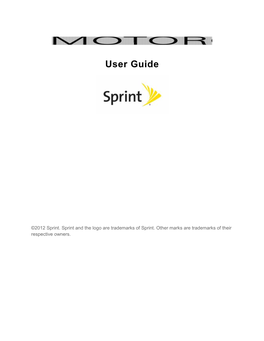 Motorola Photon Q 4G LTE Manual
