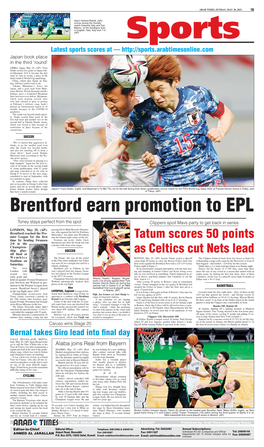 Brentford Earn Promotion to EPL