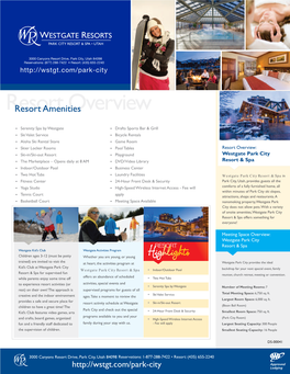 Resort Overview