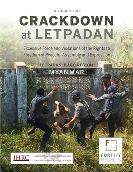 CRACKDOWN at LETPADAN