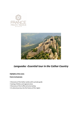 Essential Tour in the Cathar Country