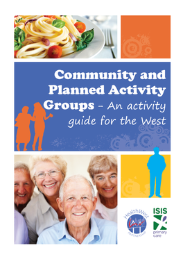 Community and Planned Activity Group Guide
