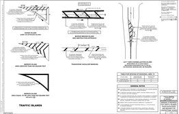 Traffic Islands Should Be a Minimum of 75 Square Feet