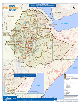 Ethiopia Base Map Global Polio Eradication Initiative Eritrea ±