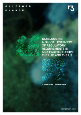 A Global Overview of Regulatory Requirements in Asia Pacific, Europe, the Uae and the Us