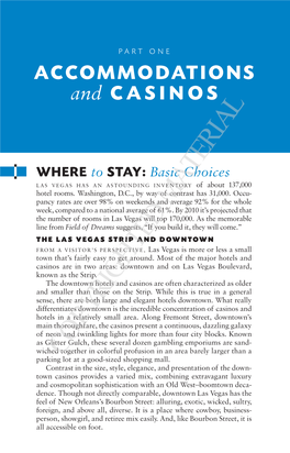 HOTELS with CASINOS