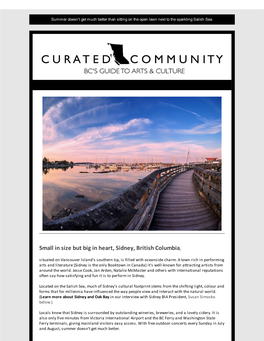 The Curated Community: Sidney. June 2016