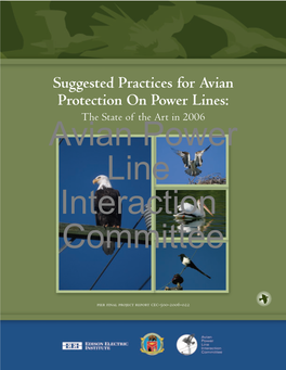 Suggested Practices for Avian Protection on Power Lines: the State of the Art in 2006